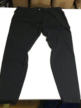 Lululemon Leggings Align High Rise Plus Size 20 Tall Nulu Black  W5CTJT